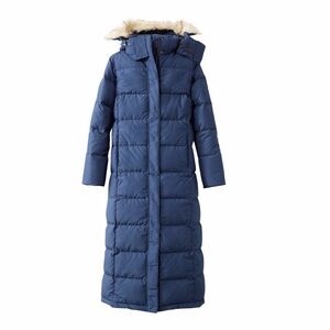 LL Bean Ultrawarm long down coat parka, small, like new